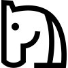 Equine Black Icon