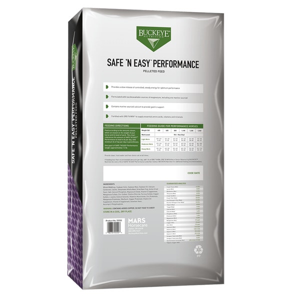 SAFE 'N EASY™ PERFORMANCE PELLETED FEED image 3